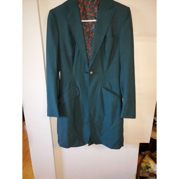 Miller's New York Women's Long Line Blazer Suit Jacket Hand Tailored Vintage - Picture 2 of 14